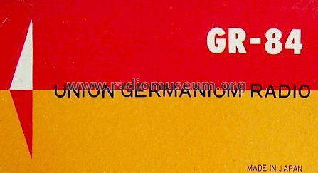 Germanium Radio GR-84; Union Co. Ltd.; (ID = 406377) Crystal