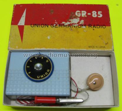 Germanium Radio GR-85; Union Co. Ltd.; (ID = 851095) Crystal