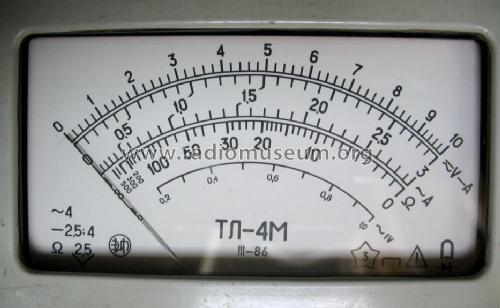 V/A and Transistor Meter TL-4M {ТЛ-4М}; Tartu Control Device (ID = 759793) Equipment