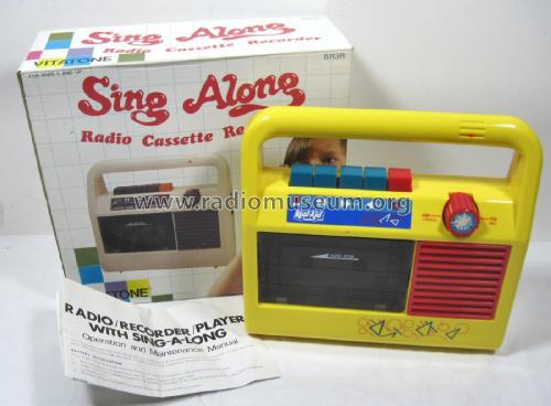 Vitatone® - Kool-Aid - Sing Along Radio Cassette Recorder 6113R; Unknown - CUSTOM (ID = 1741839) Radio