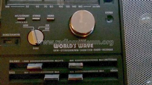 World´s Wave - 3-Band Stereo Radio Cassetten Recorder TM 380; Unknown - CUSTOM (ID = 1807721) Radio