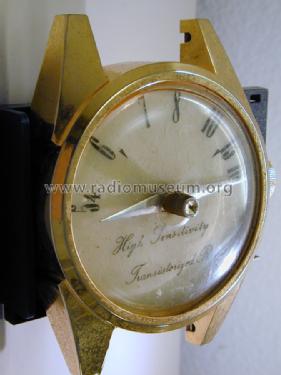 Giant Wristwatch Transistor AM Radio - Round face ; Unknown - CUSTOM (ID = 981231) Radio