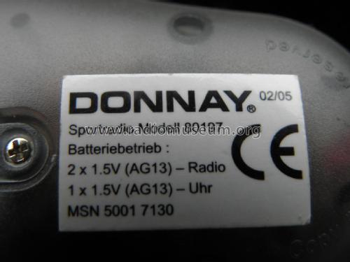 Donnay Sportradio Chronometer 80197; Unknown Europe (ID = 2355311) Radio