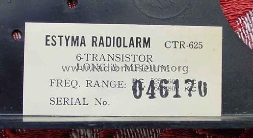 Radiolarm CTR625; Estyma; wo? (ID = 321858) Radio