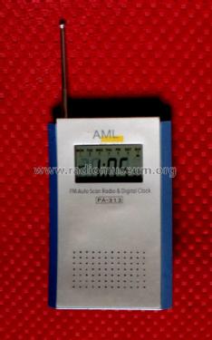 FM Auto Scan Radio & Digital Clock PA-313; Unknown Europe (ID = 2353896) Radio