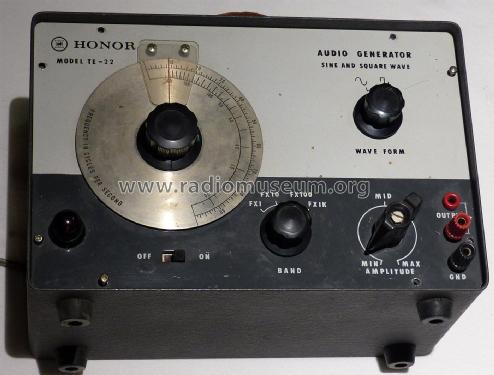 Honor Audio Generator TE-22; Honor; where? (ID = 2292173) Equipment