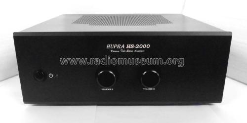 Hupra Vacuum Tube Stereo Amplifier HS-2000; Unknown Europe (ID = 2469937) Ampl/Mixer