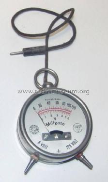 Radio-Voltmeter - Pocket Voltmeter 6 Volt - 120 Volt Millgate - Perfecta - Volt - W&S F; Unknown Europe (ID = 1655125) Equipment