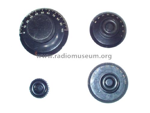 Skalenknöpfe, Skalen Dial knobs; Unknown Europe (ID = 1250062) Radio part