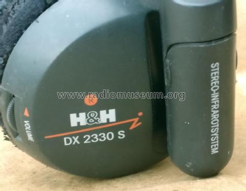 Stereo Infrarot-System Headpones H&H DX 2330 S; Unknown Europe (ID = 2339234) Altavoz-Au