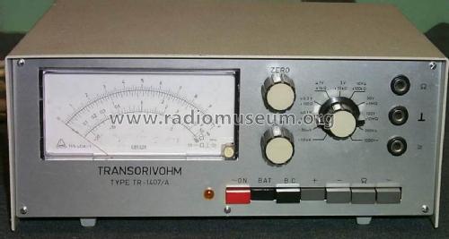 Transorivohm TR-1407/A; EMG, Orion-EMG, (ID = 798212) Equipment