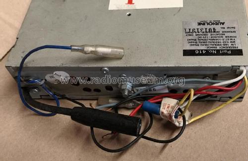Audioline 416; Unknown to us - (ID = 2863375) Car Radio
