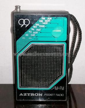 Aztron AM-FM Pocket Radio 99; Unknown to us - (ID = 2790321) Radio