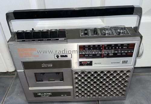Hellsonic Challenger 3Band Radio Cassette Recorder KB-78; Unknown to us - (ID = 2824466) Radio