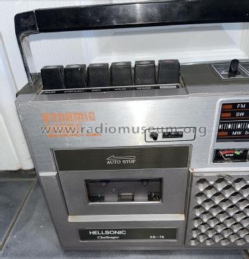Hellsonic Challenger 3Band Radio Cassette Recorder KB-78; Unknown to us - (ID = 2824467) Radio
