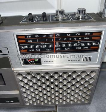 Hellsonic Challenger 3Band Radio Cassette Recorder KB-78; Unknown to us - (ID = 2824468) Radio