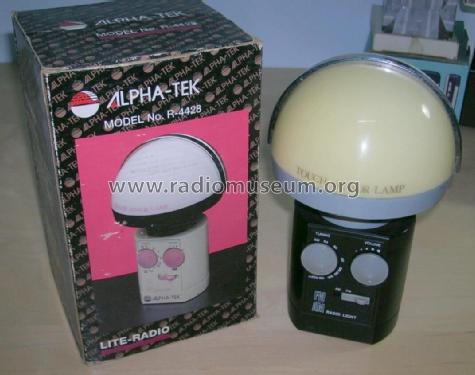 Alpha-Tek - Lite-Radio - Touch Sensor Lamp - AM/FM Radio Light R-4428; Unknown to us - (ID = 1803062) Radio