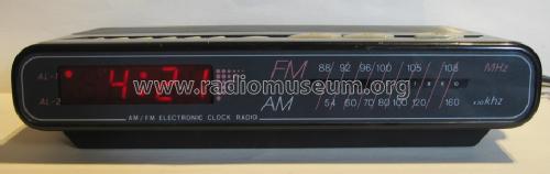 AM/FM Electronic Clock Radio UR4517; Unknown to us - (ID = 1508338) Radio