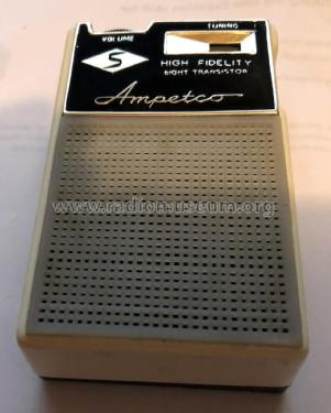 Ampetco High Fidelity Eight Transistor ; Unknown - CUSTOM (ID = 2302487) Radio