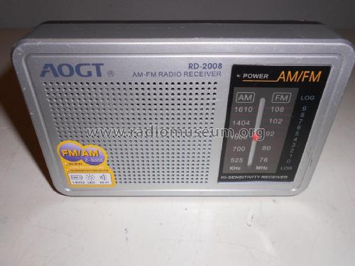 AOGT AM/FM Radio Receiver RD-2008; Unknown to us - (ID = 2297994) Radio