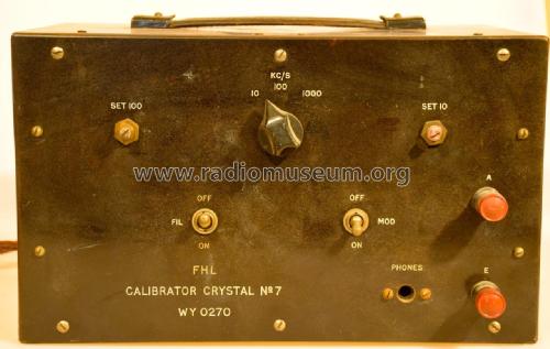 Calibrator Crystal N°7 WY 0270; Unknown to us - (ID = 1752715) Equipment
