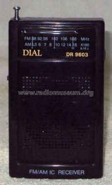 Dial FM/AM IC Receiver DR 9603; Unknown to us - (ID = 1212215) Radio