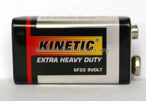 Extra Heavy Duty Battery 9 V Kinetic 6F22; Unknown to us - (ID = 2168455) Power-S