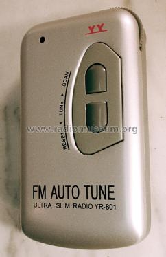 FM Auto Tune Ultra Slim Radio YR-801; Unknown to us - (ID = 1371838) Radio