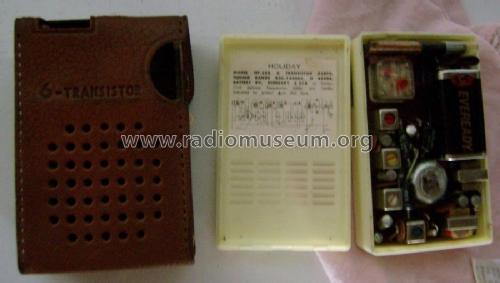 Holiday - Six Transistor RF-646; Unknown to us - (ID = 1747095) Radio