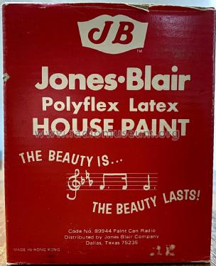 Jones-Blair Polyflex Latex House Paint; Unknown - CUSTOM (ID = 2446571) Radio