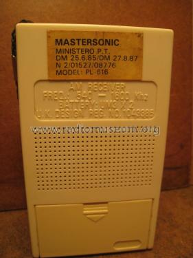 Mastersonic AM Receiver Gran Campione Dixan PL 616; Mastersonic (ID = 2053341) Radio