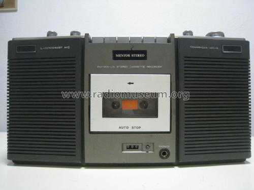 Mentor FM/MW/LW Stereo Cassette Recorder K 3685; Unknown to us - (ID = 2125694) Radio