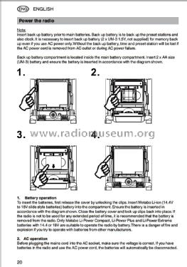 Metabo Work Radio ' Baustellenradio ' RC14.4-18; Unknown to us - (ID = 1882127) Radio