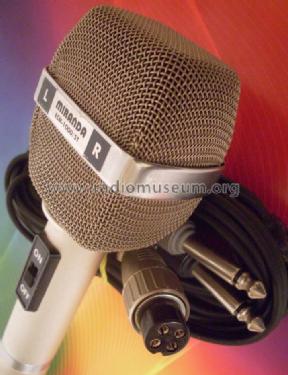 Miranda Stereo Electret Microphone ECM-1000/ST; Unknown - CUSTOM (ID = 1715673) Microphone/PU