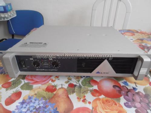 Stereo Power Amplifier Mistral 900; ALTO Audio Products; (ID = 1656837) Ampl/Mixer