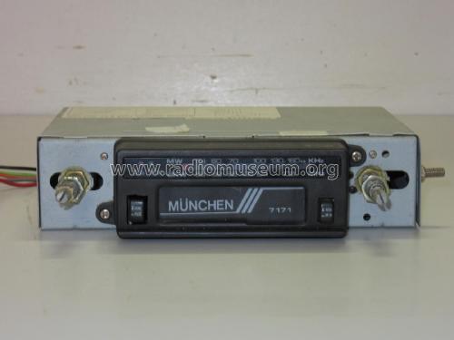 München 7171; Unknown to us - (ID = 2372494) Car Radio