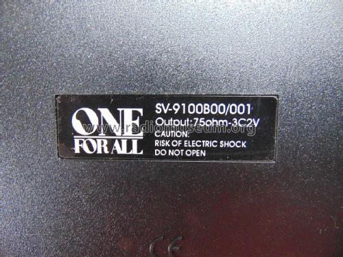 One for All Indoor Antenna with Amplifier SV 9100B00/001; One for All brand, (ID = 2296426) Antenna
