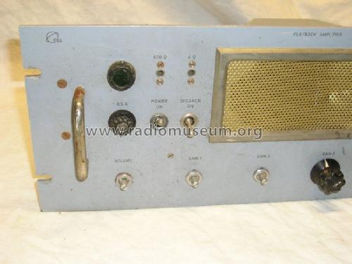 Playback Amplifier B 9195 L; Unknown to us - (ID = 1588976) Ampl/Mixer