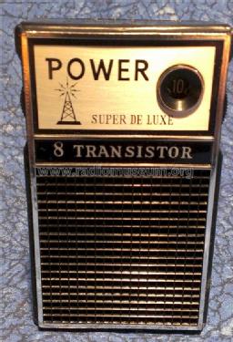 Power Super De Luxe 8 Transistor ; Unknown to us - (ID = 1473702) Radio