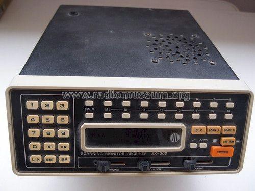 Scanning Monitor Receiver SX-200; JIL J.I.L. Canada (ID = 1468898) Commercial Re