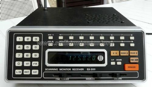 Scanning Monitor Receiver SX-200; J.I.L Canada Limited (ID = 1535350) Commercial Re