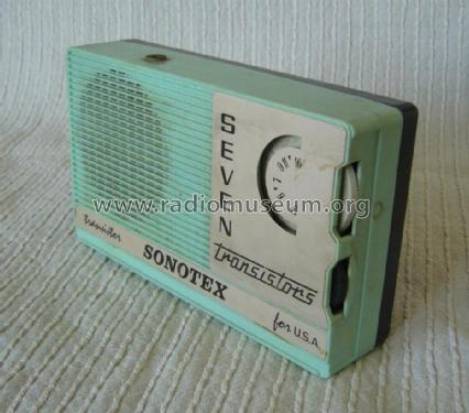 Sonotex for U.S.A. Seven Transistors ; Unknown - CUSTOM (ID = 1632876) Radio