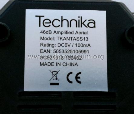 Amplified Aerial TKANTASS13; Technika brand of (ID = 2270874) Antenna