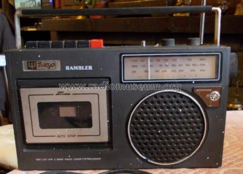 Tokyo Rambler - MW/LW/VHF 3 Band Radio Cassette Recorder ; Tokyo brand (ID = 1750920) Radio