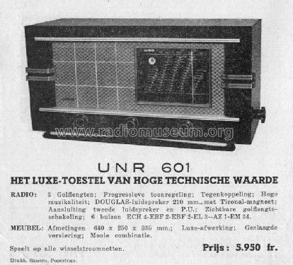 601; UNR U.N.R., Union (ID = 2874027) Radio