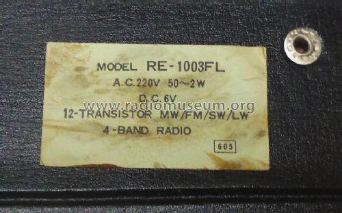 Roxy 4 Band 12 Transistor RE 1003FL ; Usui Denki Co., Ltd. (ID = 1984696) Radio