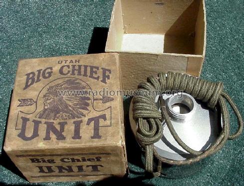 Big Chief Horn Speaker Driver ; Utah Radio Products (ID = 1265837) Speaker-P
