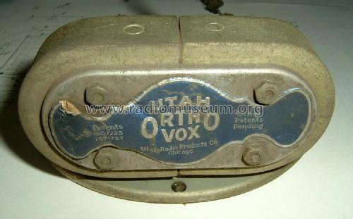 Ortho Vox ; Utah Radio Products (ID = 2431127) Speaker-P