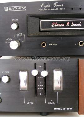 Saturn Eight Track Record Playback Deck ST-3800; V-M VM Voice of (ID = 1180295) Sonido-V