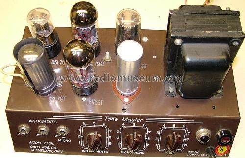 OAHU Tone Master ; Valco Manufacturing (ID = 770142) Ampl/Mixer